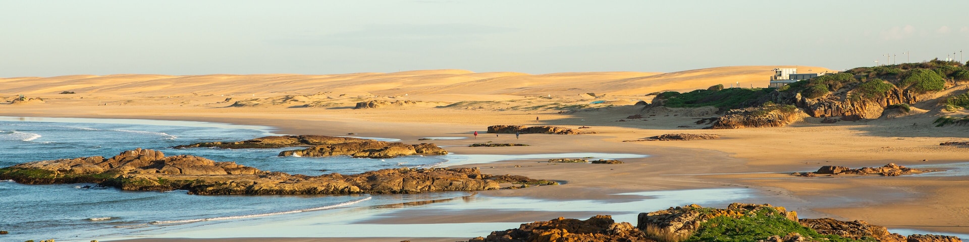 Birubi beach in the morning, Anna bay, NSW, Australia