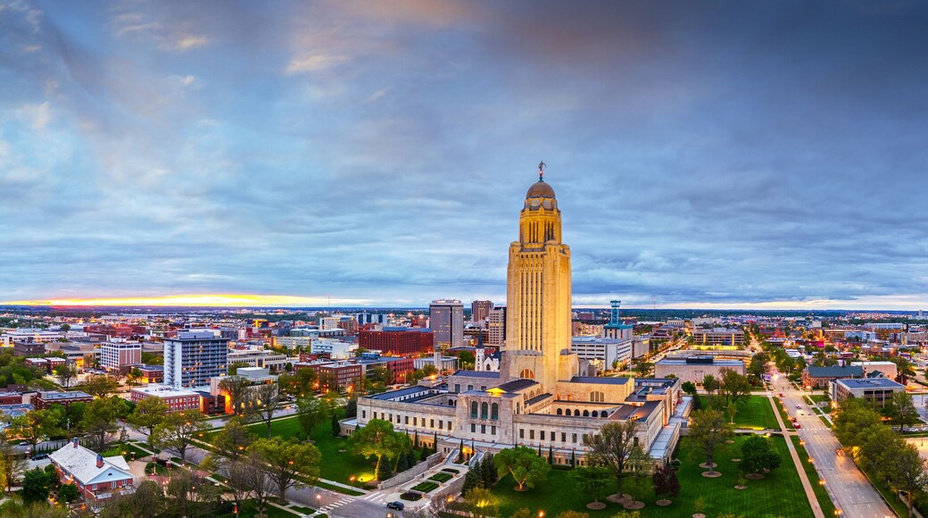 Lincoln, Nebraska, USA Skyline