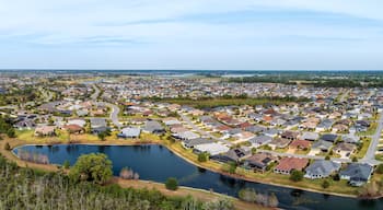 Aerial panoramic view of the Villages in Florida, USA. March 23, 2023.