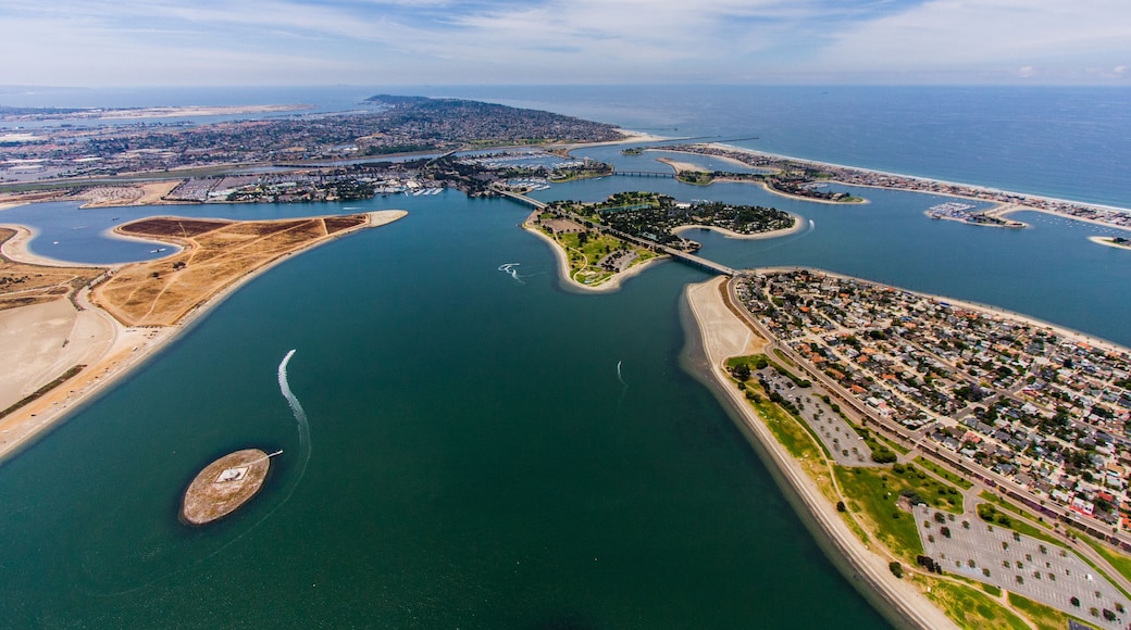 High above Mission Bay