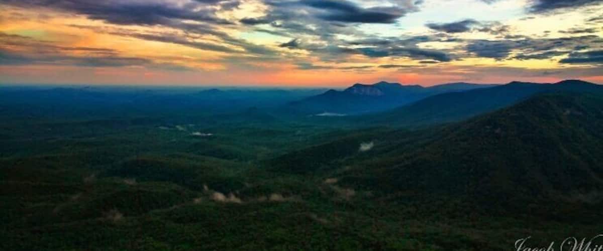 Sunset from the overlook