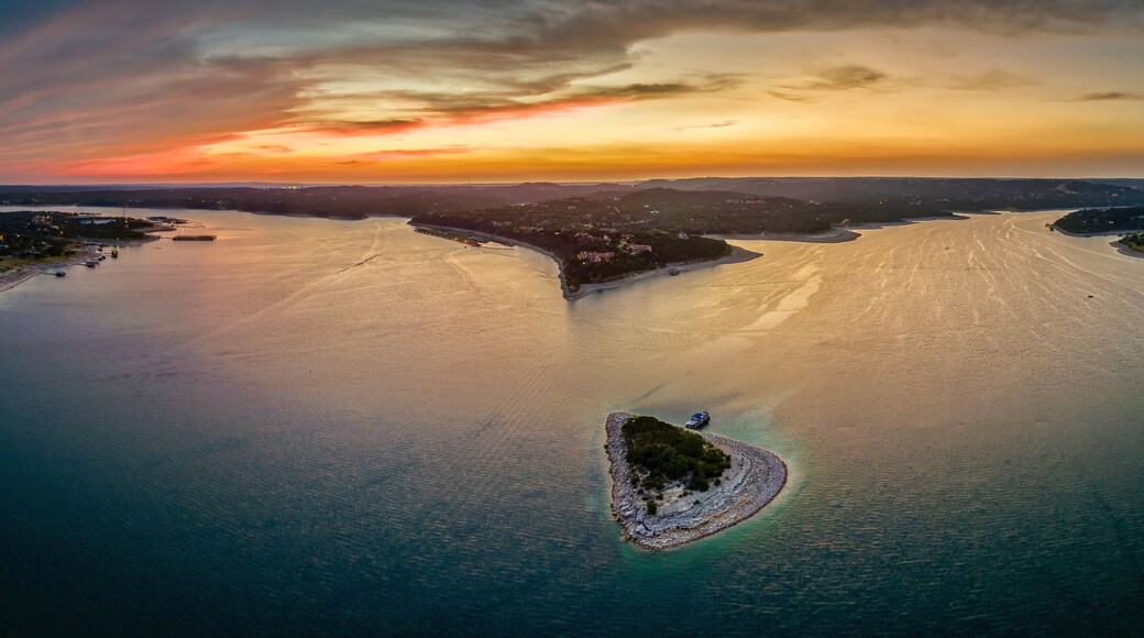 Sunset Over Lake Travis, Texas