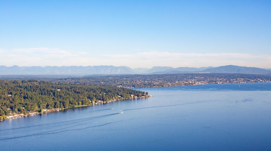 Aerial of Juanita, Kirkland, Bellevue and Lake Washington