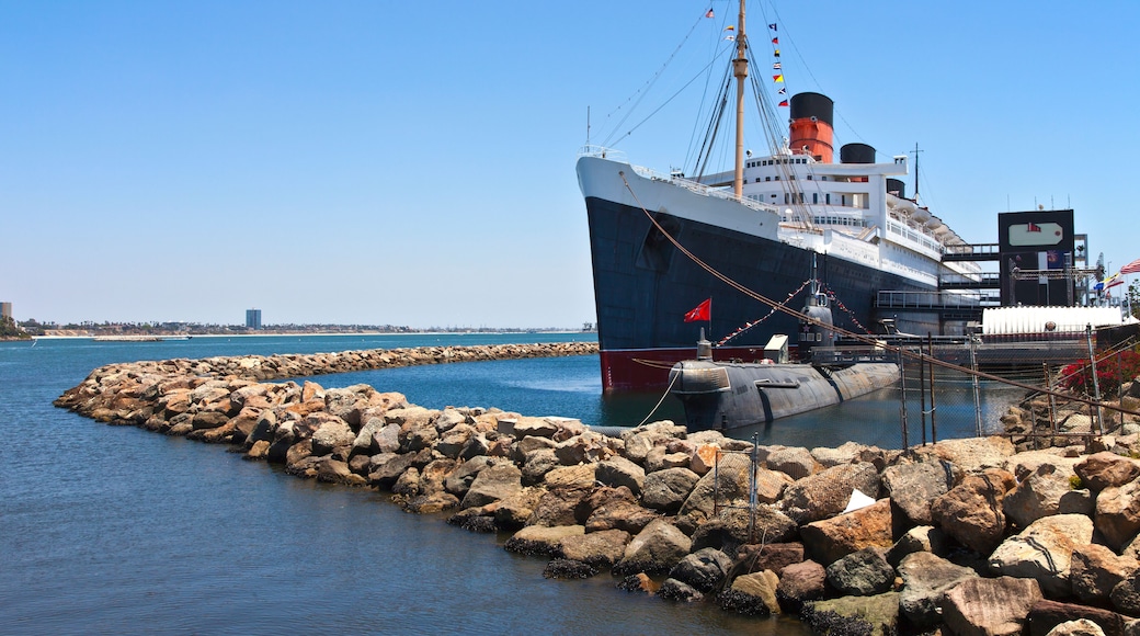 The Queen Mary Long Beach California.