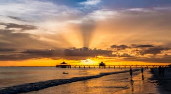 Sunset on Fort Myers Beach