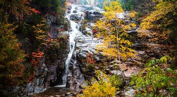Silver cascade in the White mountains