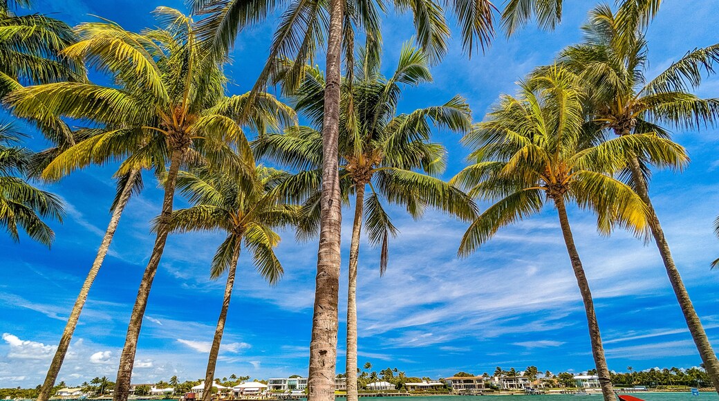 DuBois Park, Jupiter Beach and inlet, areal views, Florida