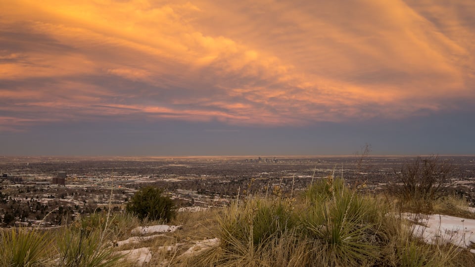 Denver, Colorado Sunset