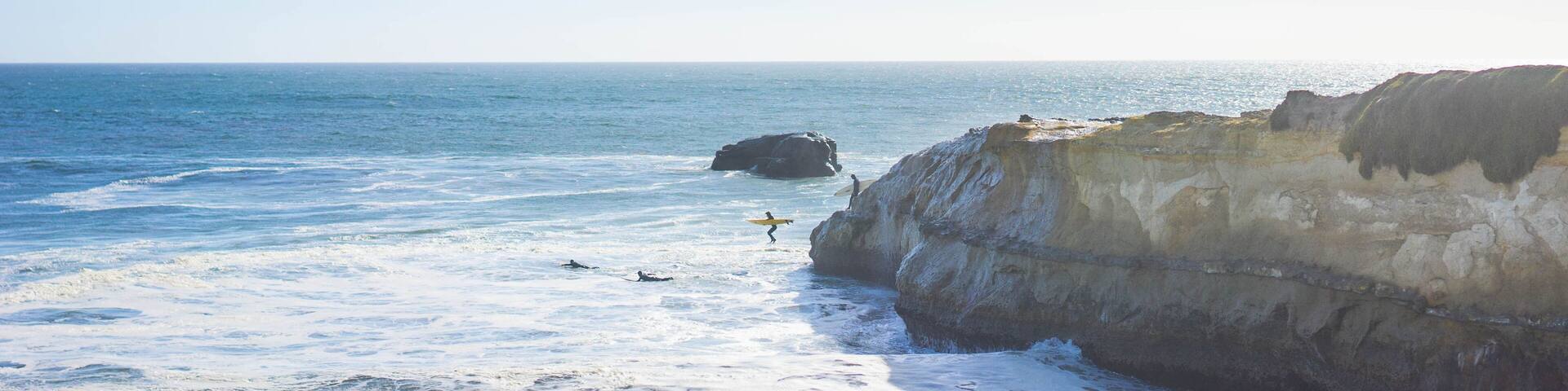 Steamer Lane Surfers