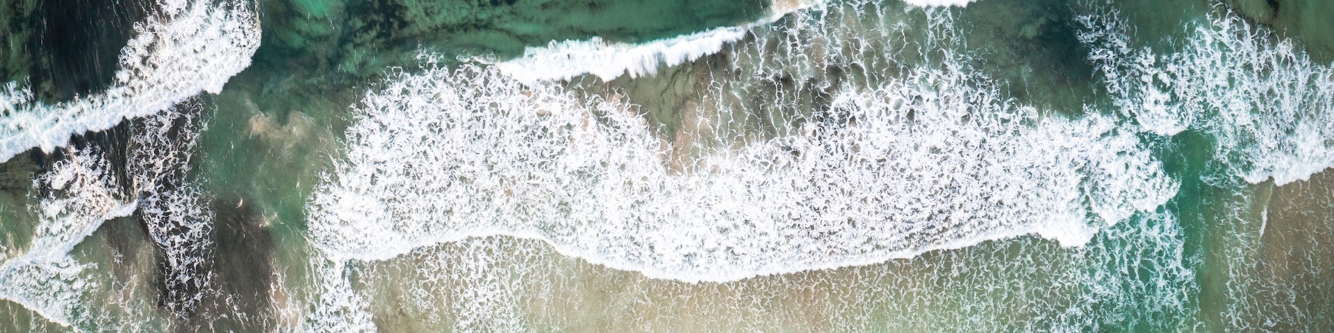 Panama.Tropical Island Aerial View. Wild coastline lush exotic green jungle. Red Frog Beach in Bastimentos Island, Bocas del Toro, Central America, Panama.