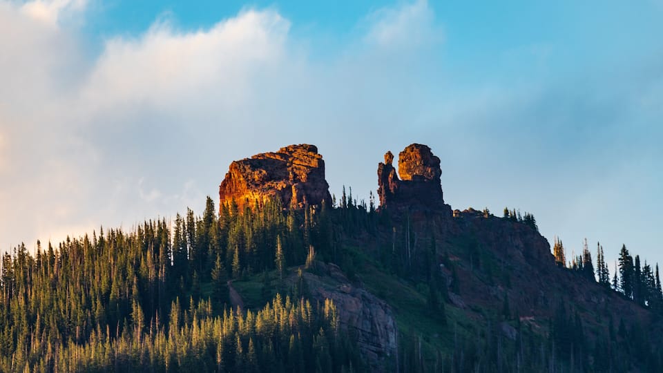 4th of July Sunset on Rabbit Ears Pass