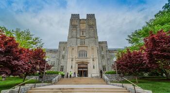 Virginia Tech campus in Blacksburg Virginia