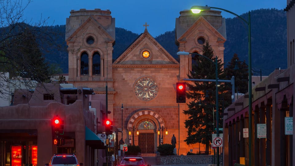 Cathedral Basilica of St. Francis of Assisi in Santa Fe, New Mexico