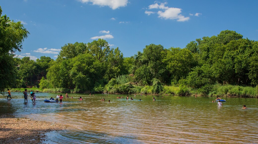 Pleasant Valley showing a river or creek and swimming