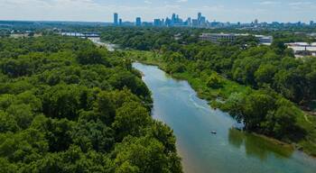 Pleasant Valley showing a river or creek and landscape views