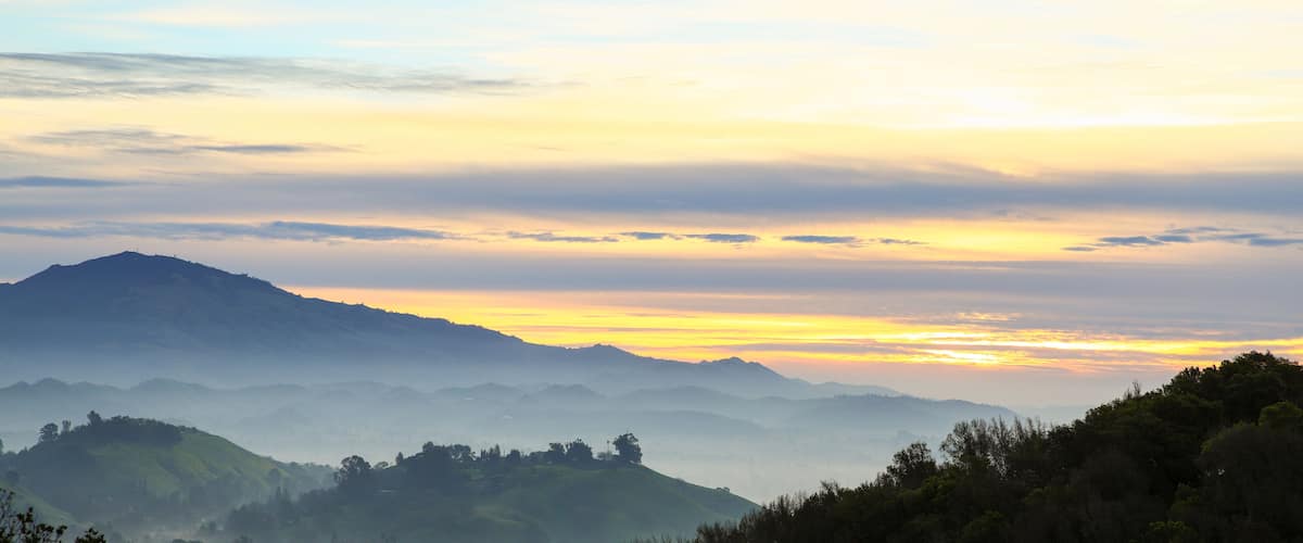 Mt. Diablo California scenic views