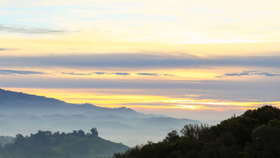 Mt. Diablo California scenic views
