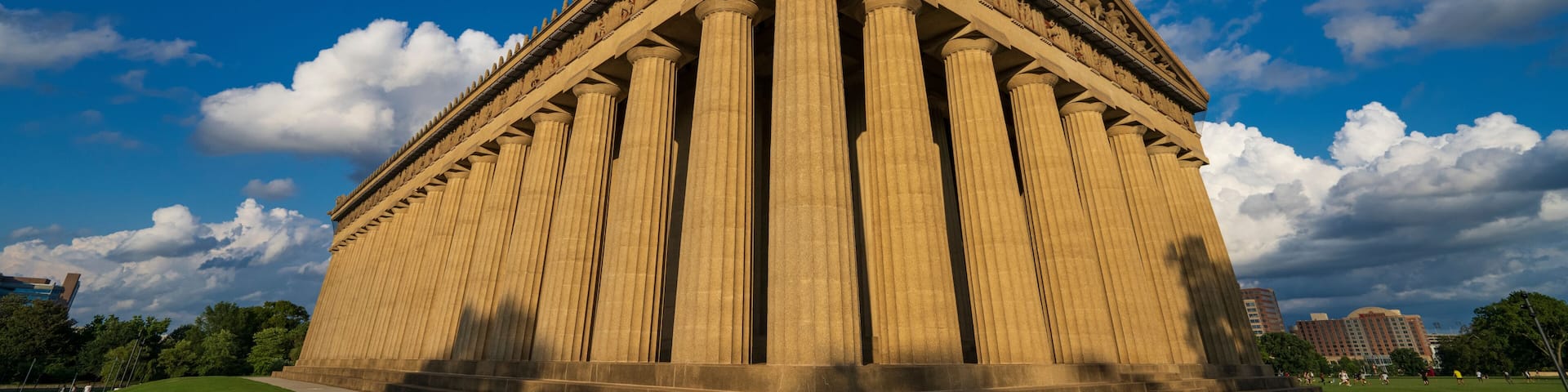 replica of Greek Parthenon is in downtown Nashville, TN.