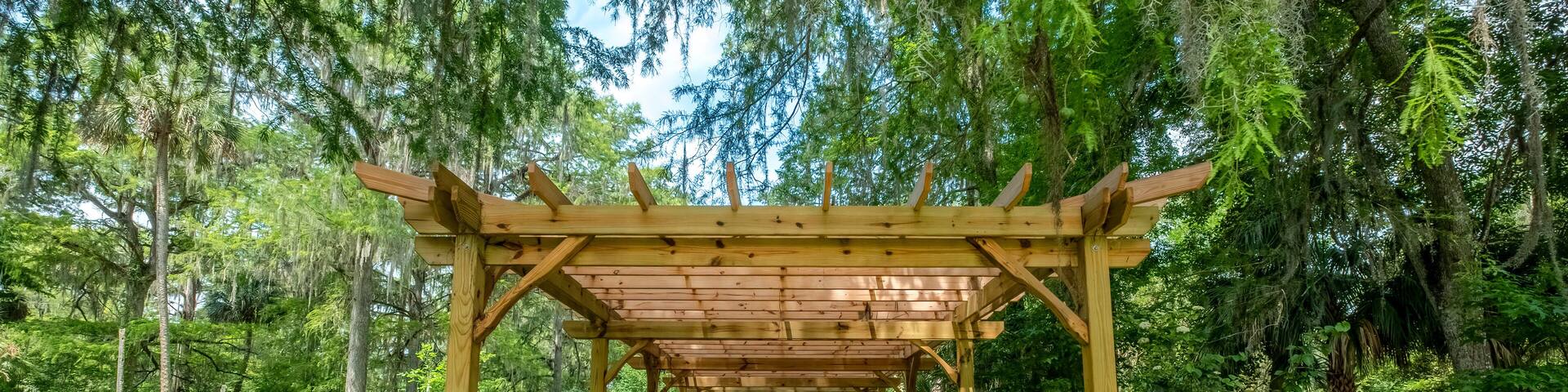 Walkway in Silver Springs State Park, Florida