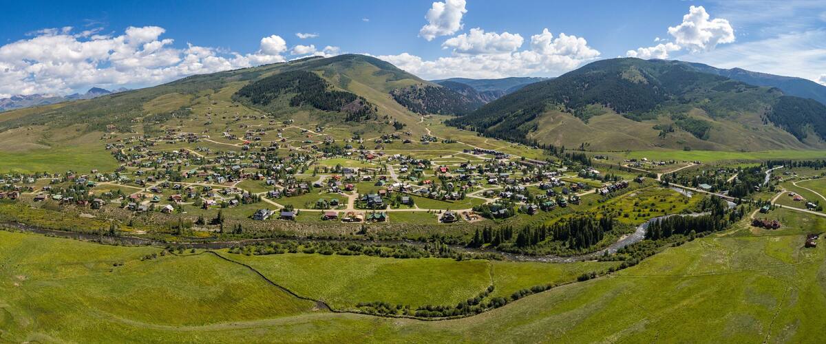Crested Butte South From the Air
