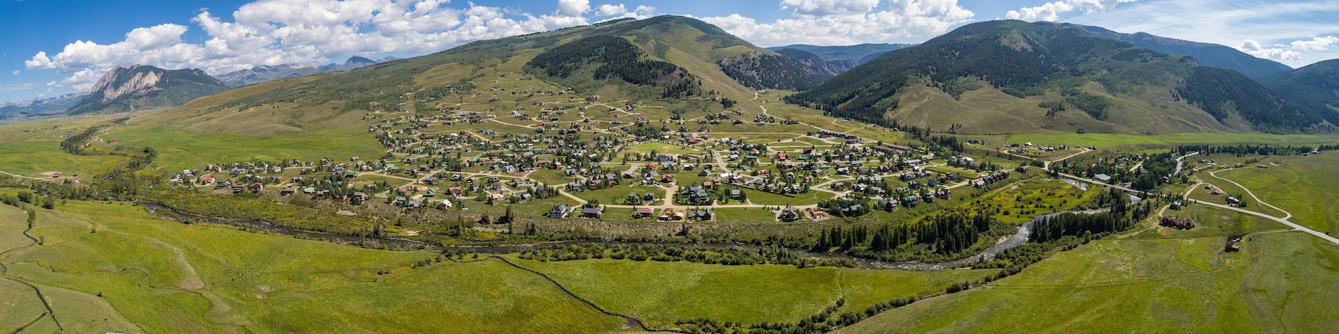 Crested Butte South From the Air