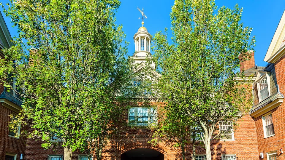 Wayland Arch in Brown University, Providence, Rhode Island, United States