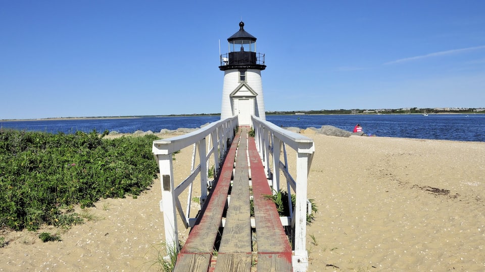 Brant Point / Brant Point Light on Nantucket Island, Massachusetts