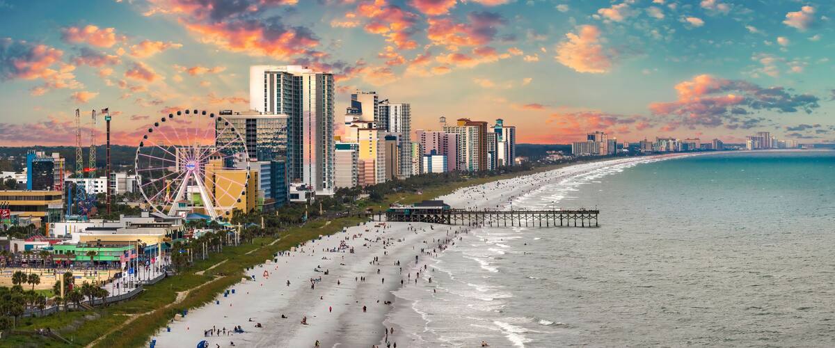 Myrtle Beach boardwalk South Carolina