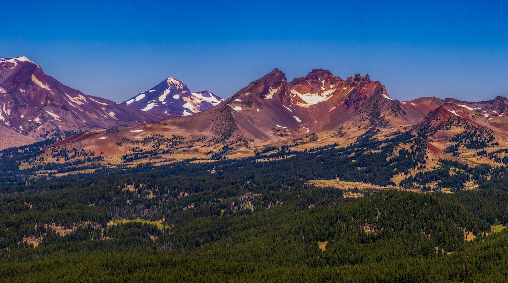 Three Sisters WIlderness Panorama - Bend Oregon - Mountains