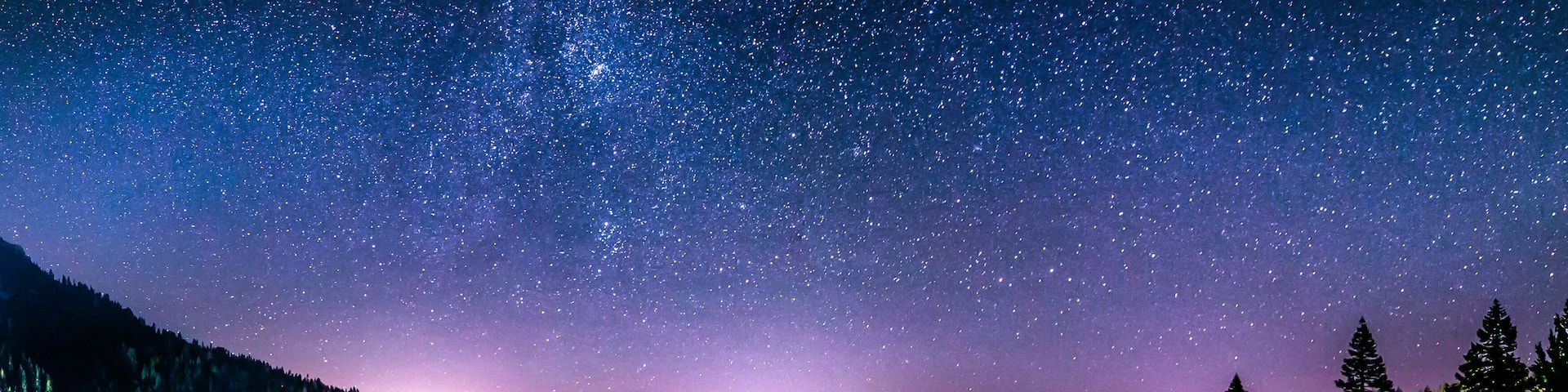Lake Tahoe / Emerald Bay Under Bright Stars at Night