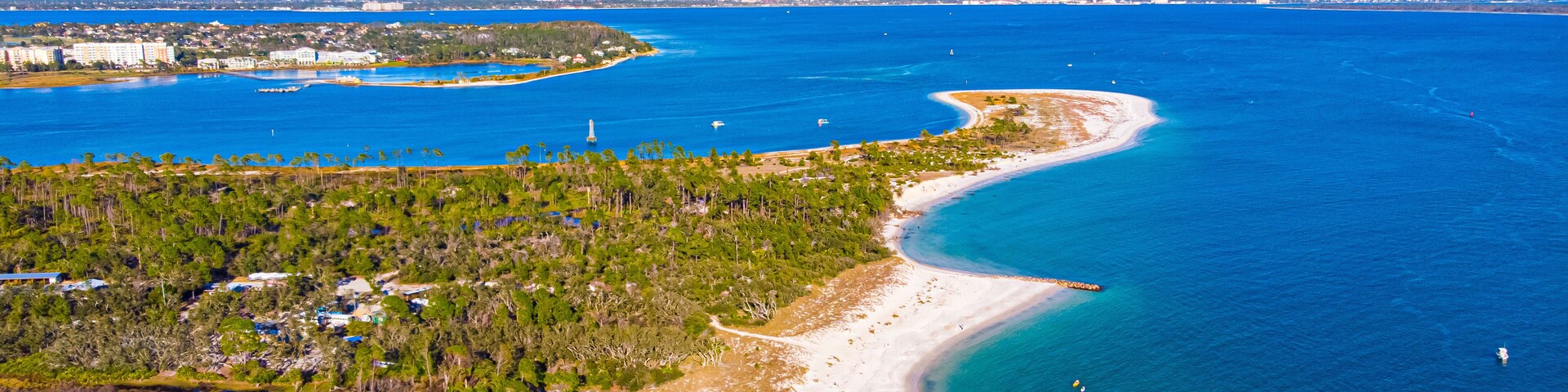 St.Andrews Park Beach View, Panama City, Florida USA