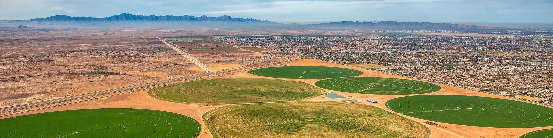 Crop Circles south of Phoenix, Arizona