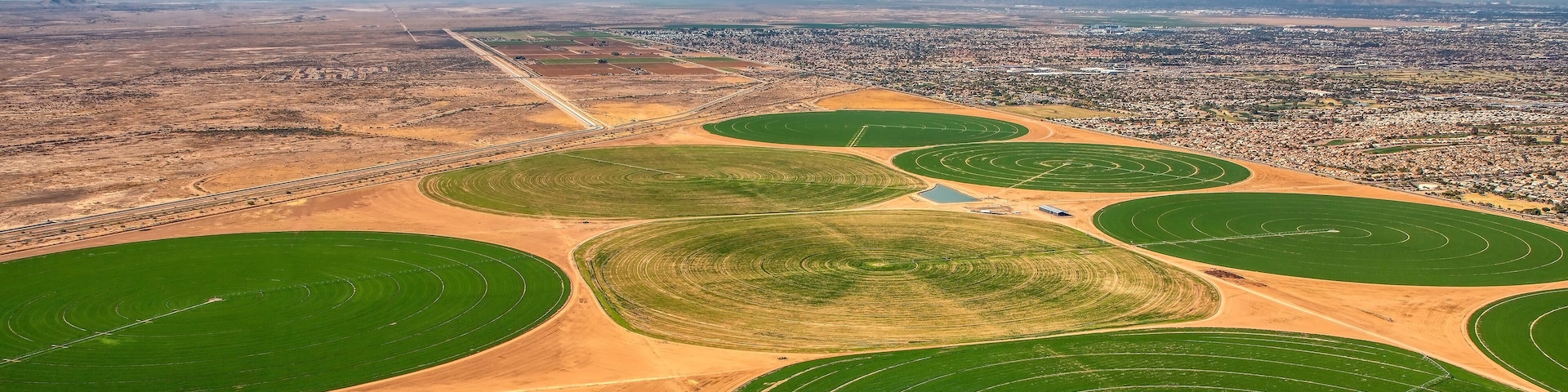 Crop Circles south of Phoenix, Arizona