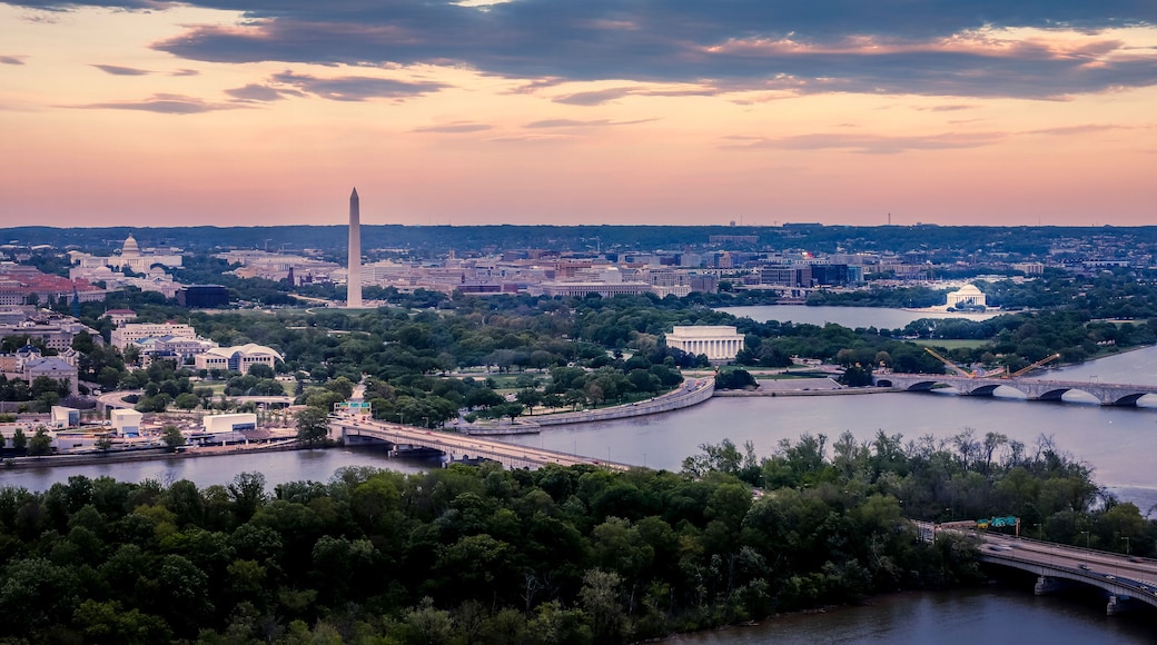 Aerial View of the National Mall, DC