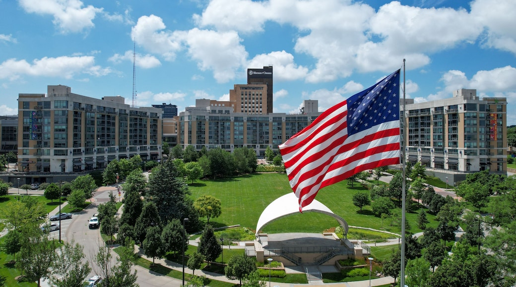 Midtown Crossing area of Omaha Nebraska