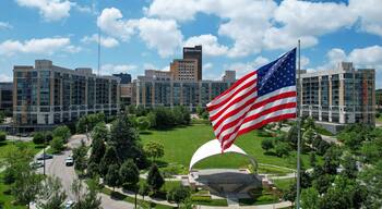 Midtown Crossing area of Omaha Nebraska