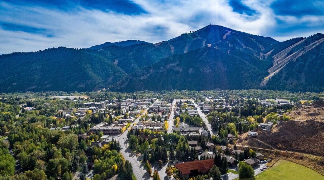 Ketchum Idaho in Autumn
