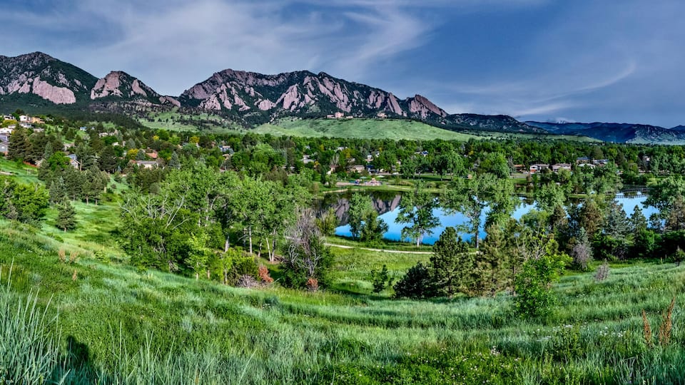 Flatirons near Boulder Colorado