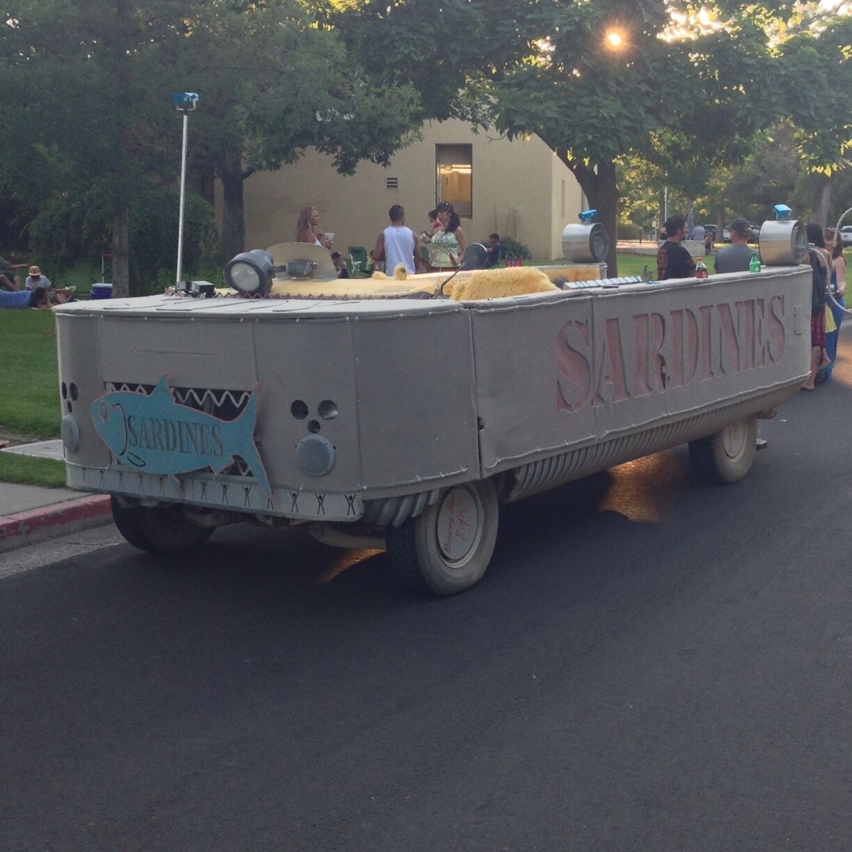Cool art car from Burning Man at Reno Food Trucks!