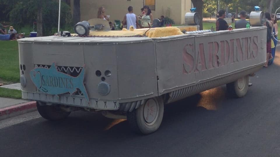 Cool art car from Burning Man at Reno Food Trucks!