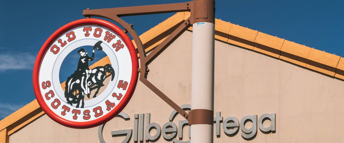 Arts District featuring signage