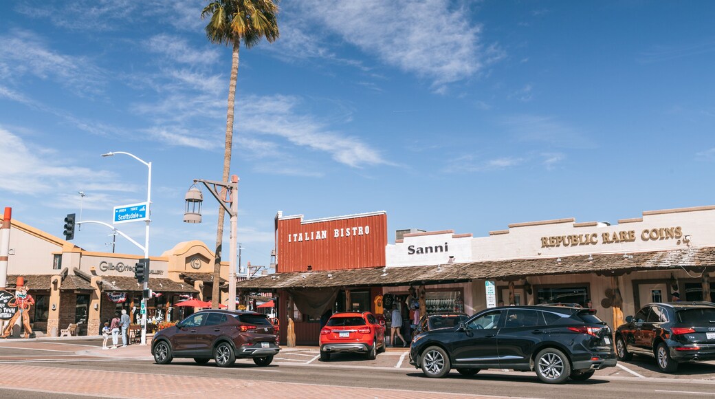 Arts District featuring a small town or village
