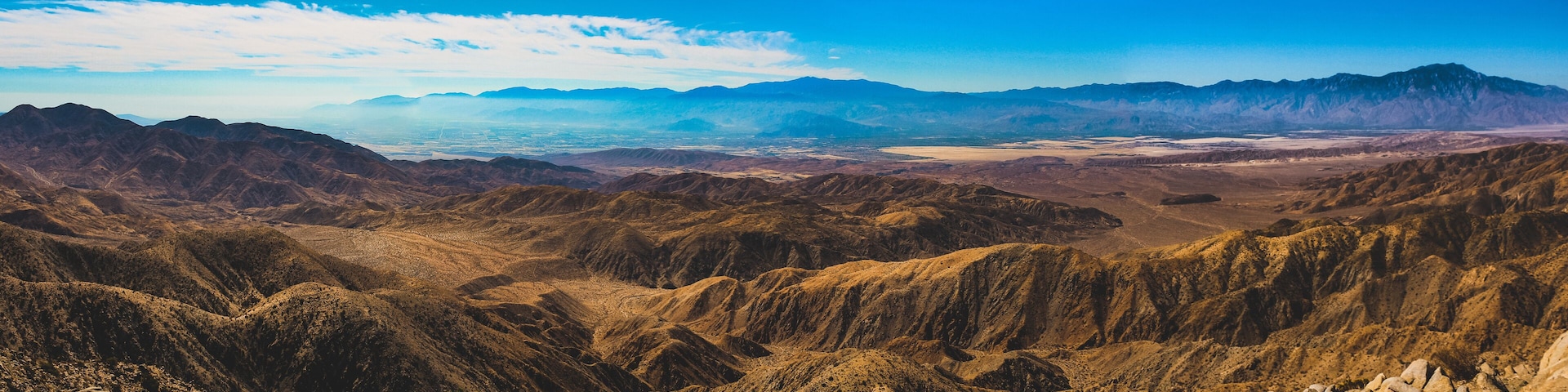Keys View Overlook Panorama
