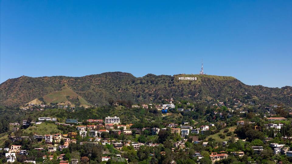 Hollywood Sign in Los Angeles, CA