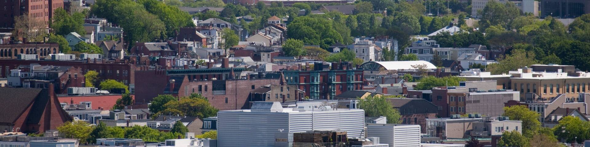 Buildings in a city, Boston, Massachusetts, USA
