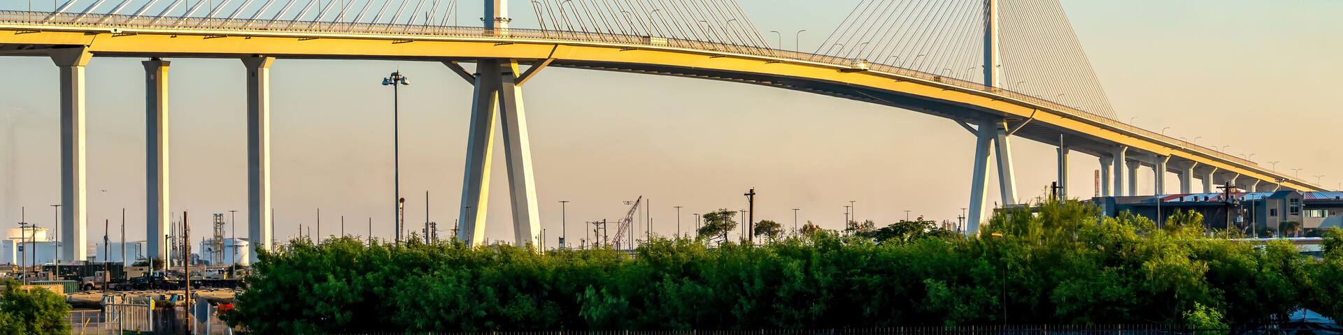 New Harbor Bridge in Corpus Christi, Texas