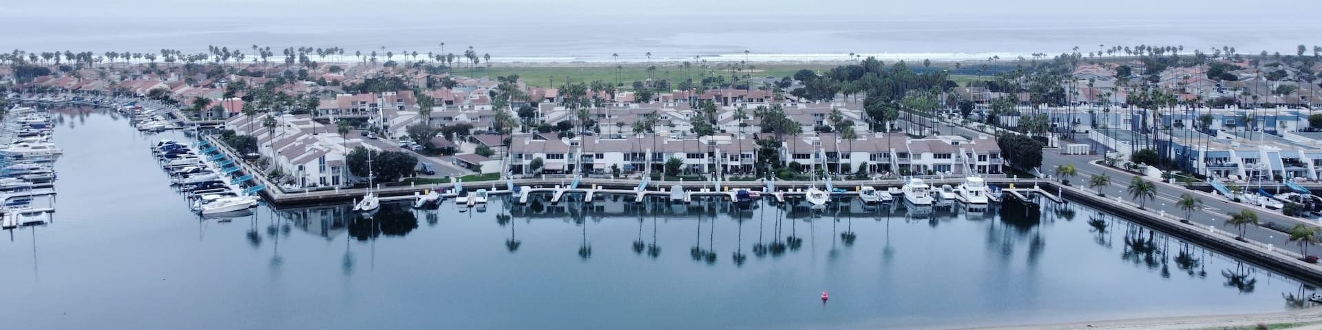 Coronado Cays, California - Aerial Photo