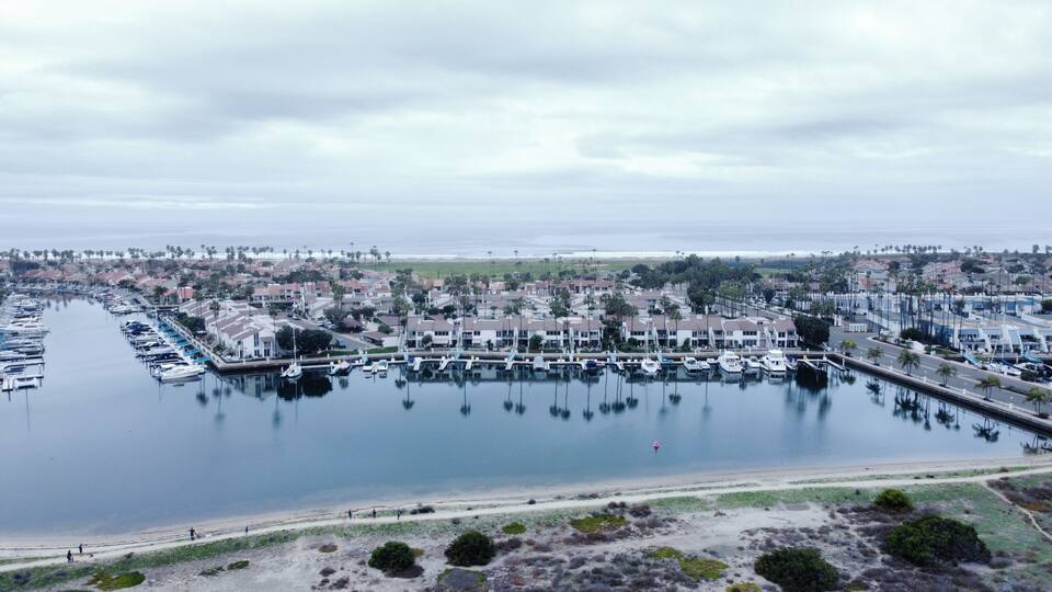 Coronado Cays, California - Aerial Photo