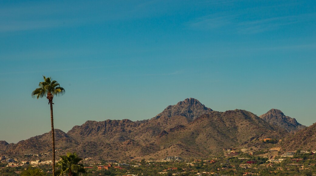 Neighborhoods at the base of tall mountains are rapidly growing in the Phoenix, Arizona area where population is steadily growing. Housing in these mountain base developments are usually more expensiv