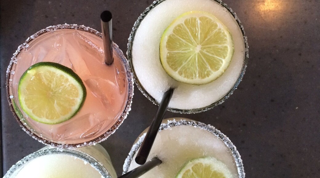 Good margaritas and outdoor patio seating.
